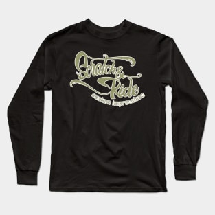 Scratch & Ride Brand (Light Olive Logo) Long Sleeve T-Shirt